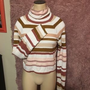 Free people striped turtle neck